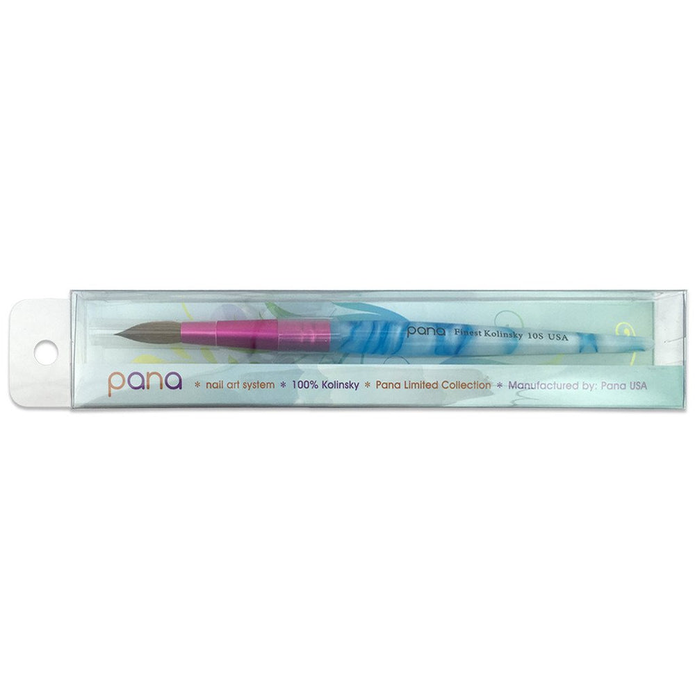 PANA size 10 nail brush for versatile fill and full-set acrylics.