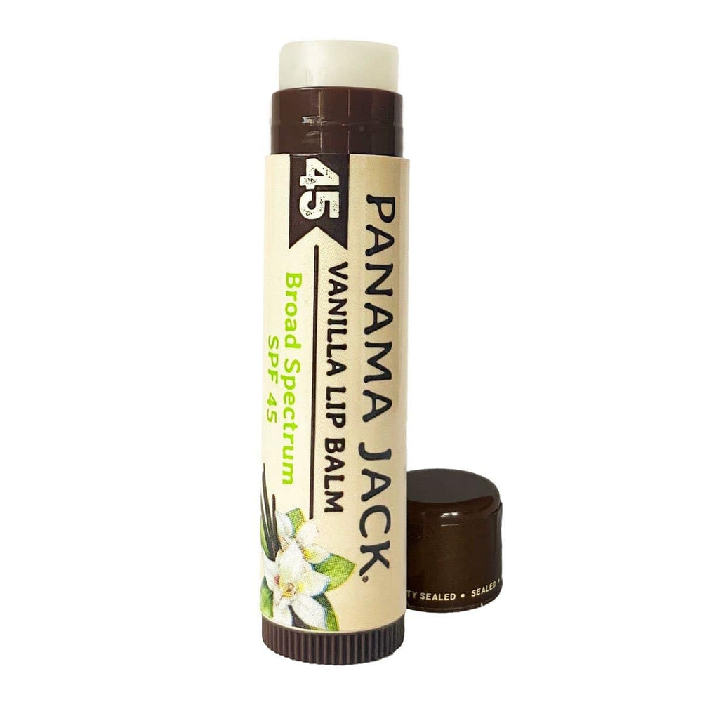Panama Jack Flavorless Lip Balm offers clear protection without flavor or tint.
