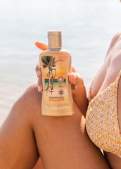 Panama Jack lotion fragrance conveys tropical scent for beach days