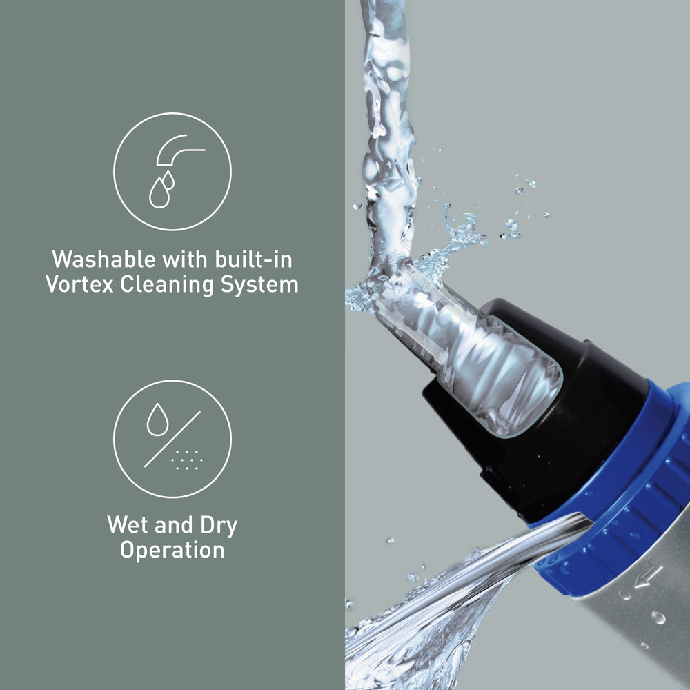 Panasonic ER-GN30-K with Vortex cleaning system for quick blade flushing