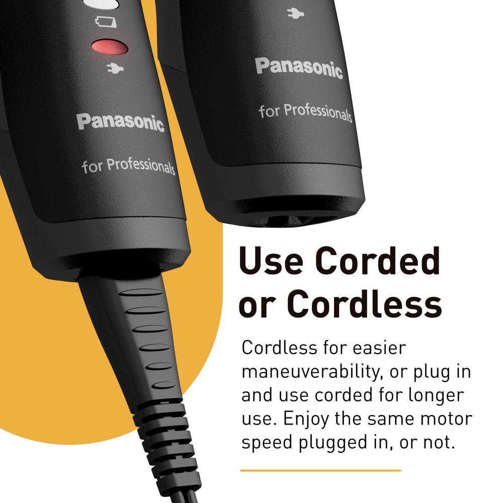 Panasonic ER-GP80 cordless use in action supports flexible grooming sessions.