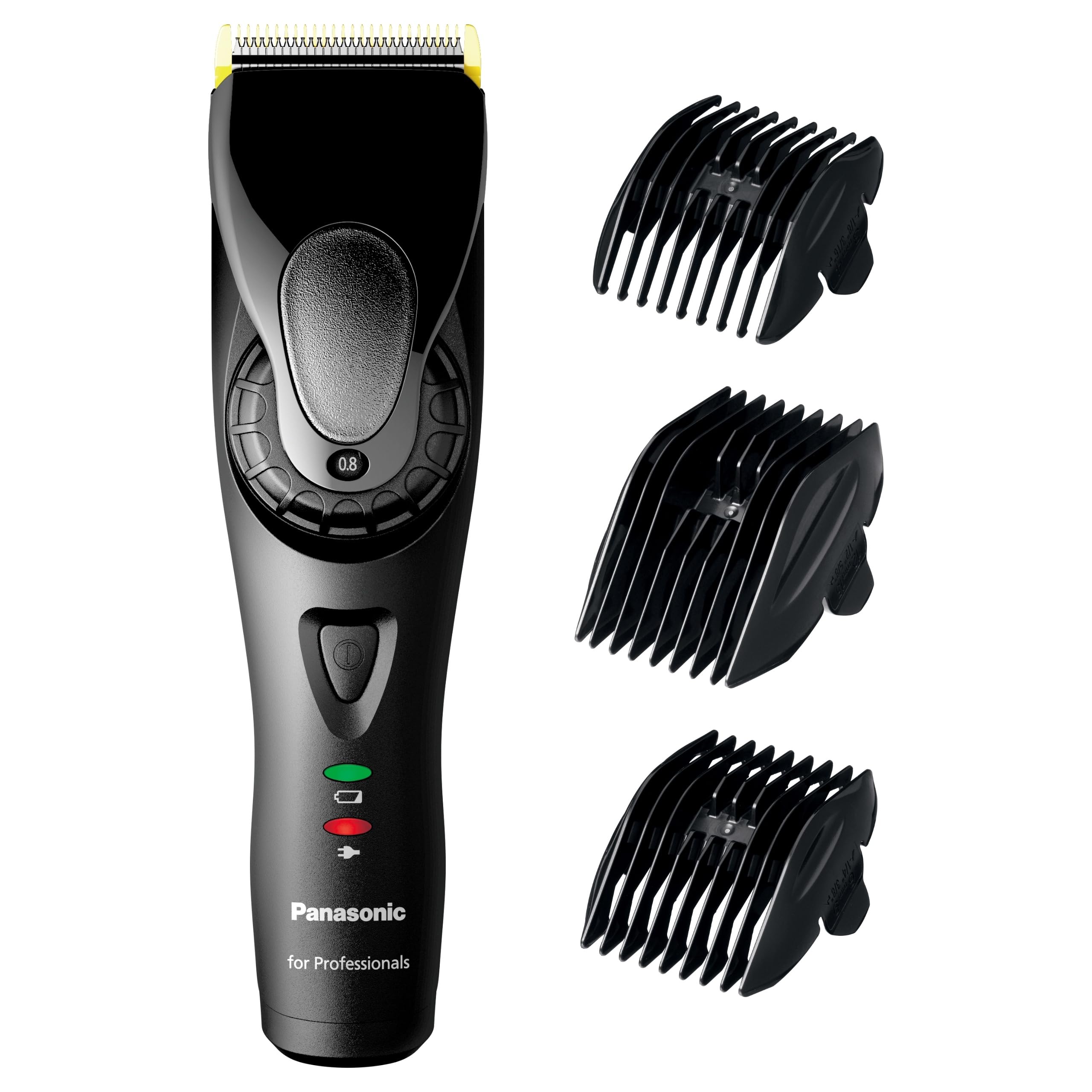 Panasonic ER-GP80 front view showcases a professional design for versatile grooming.