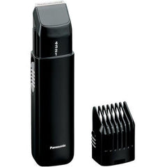 Panasonic ER240B stainless-blades close-up shows long-lasting sharpness for precise shaping