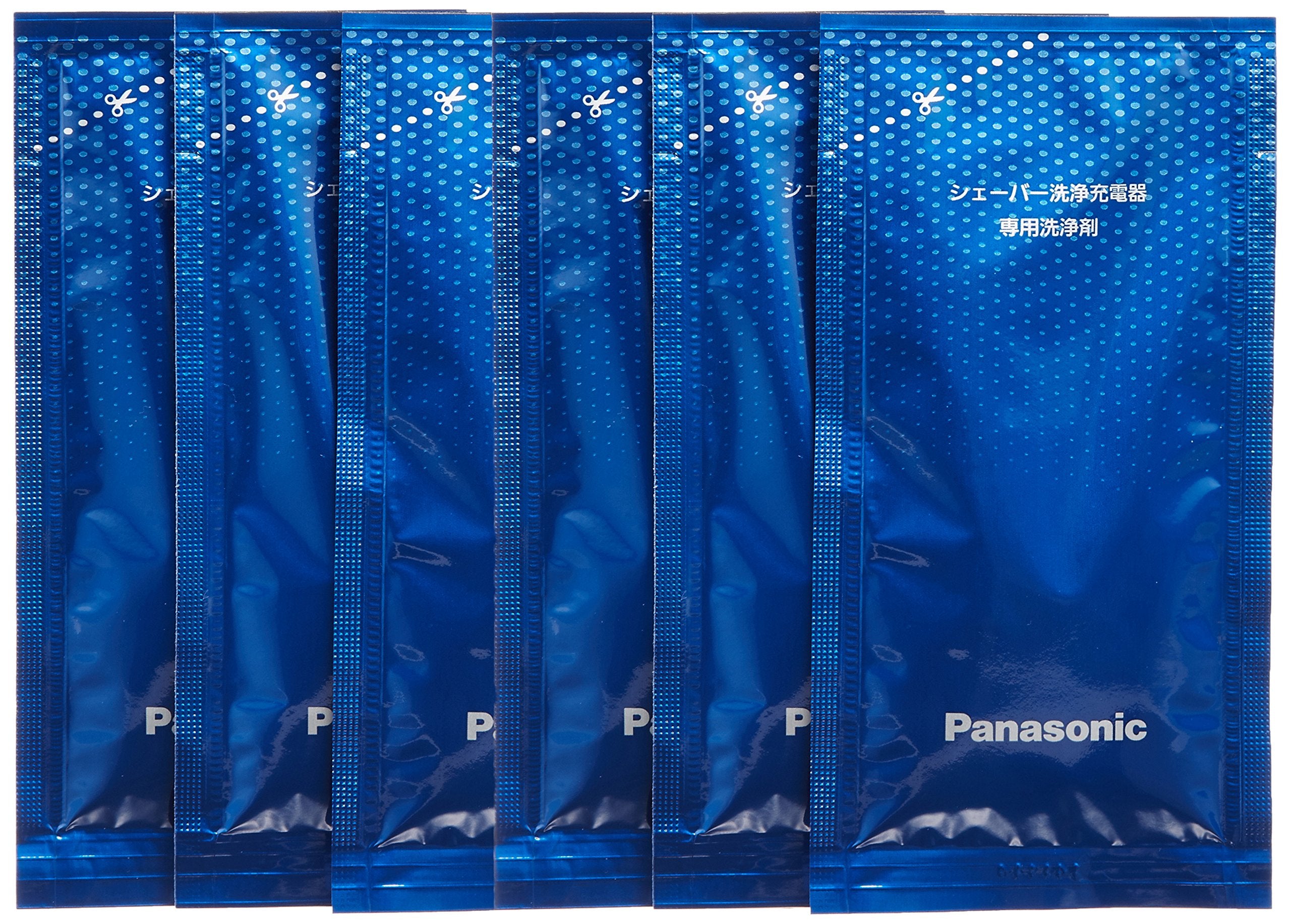 Panasonic LAMDASH shaver cleaner detergent pack-6 bottles preserves blade hygiene.