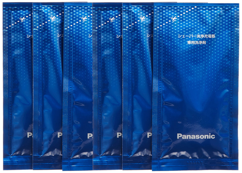 Panasonic LAMDASH shaver cleaner detergent pack-6 bottles preserves blade hygiene.