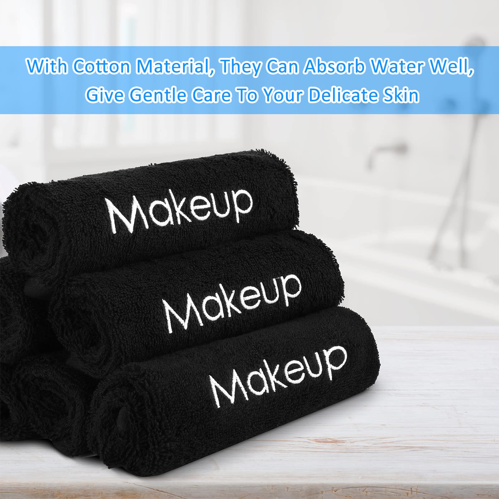Panelee makeup remover towels close-up used on face for cleansing