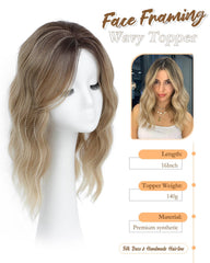 Paneway clip-in topper with anti-slip clips for secure daily wear.