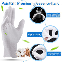 PANGTIKU reusable cotton gloves durable and soft for daily wear