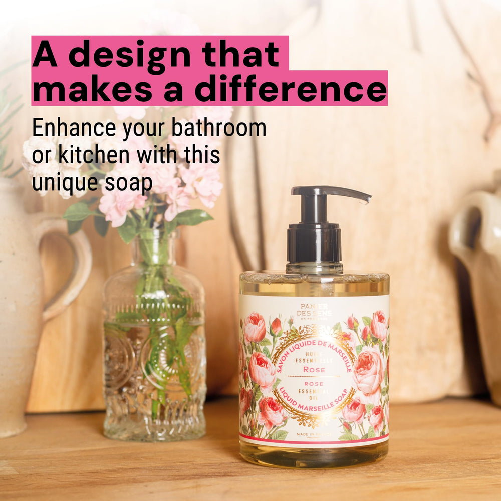 Panier des Sens hand soap suits kitchen and bathroom tasks