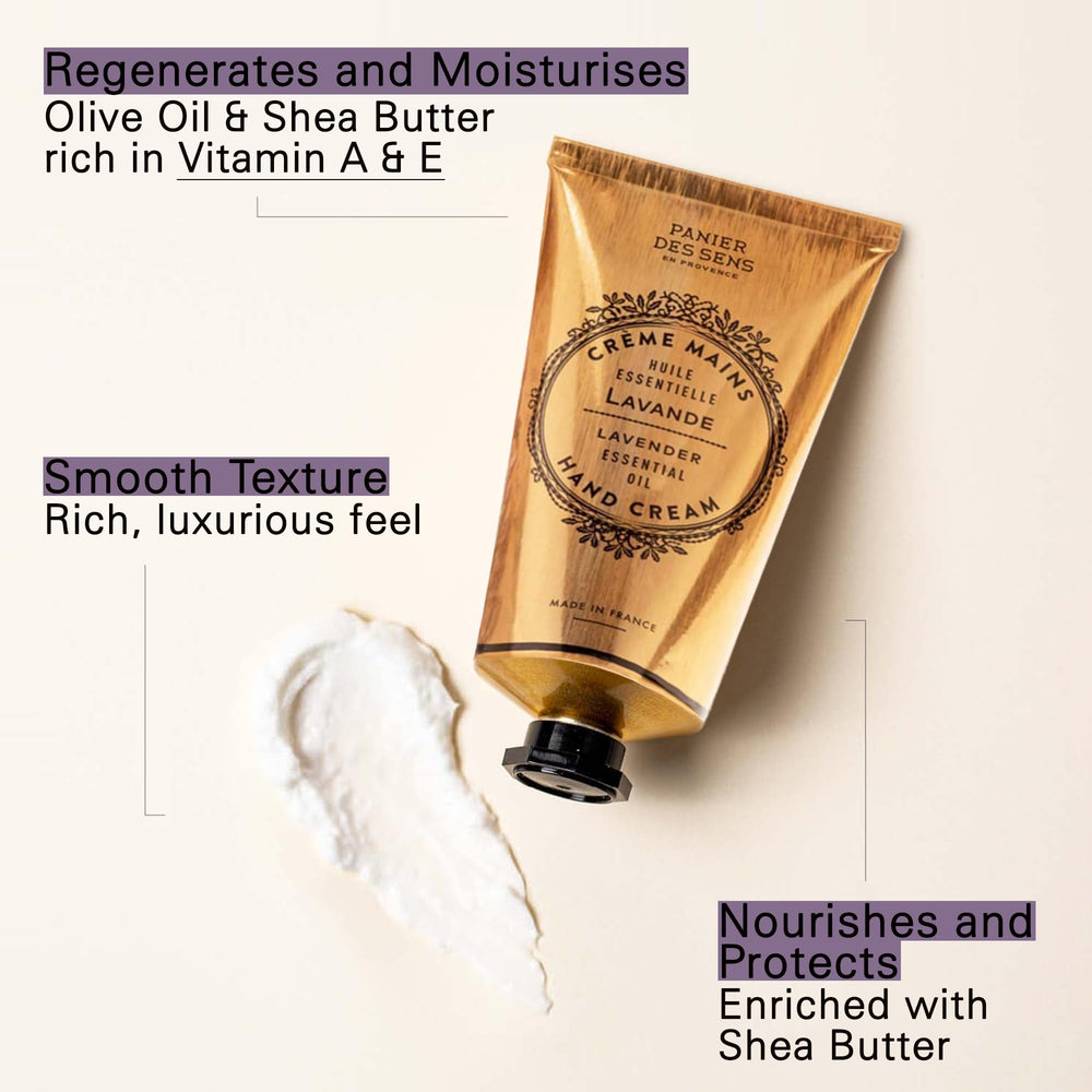 Panier des Sens Lavender Hand Cream lavender fragrance offers calming daily ritual