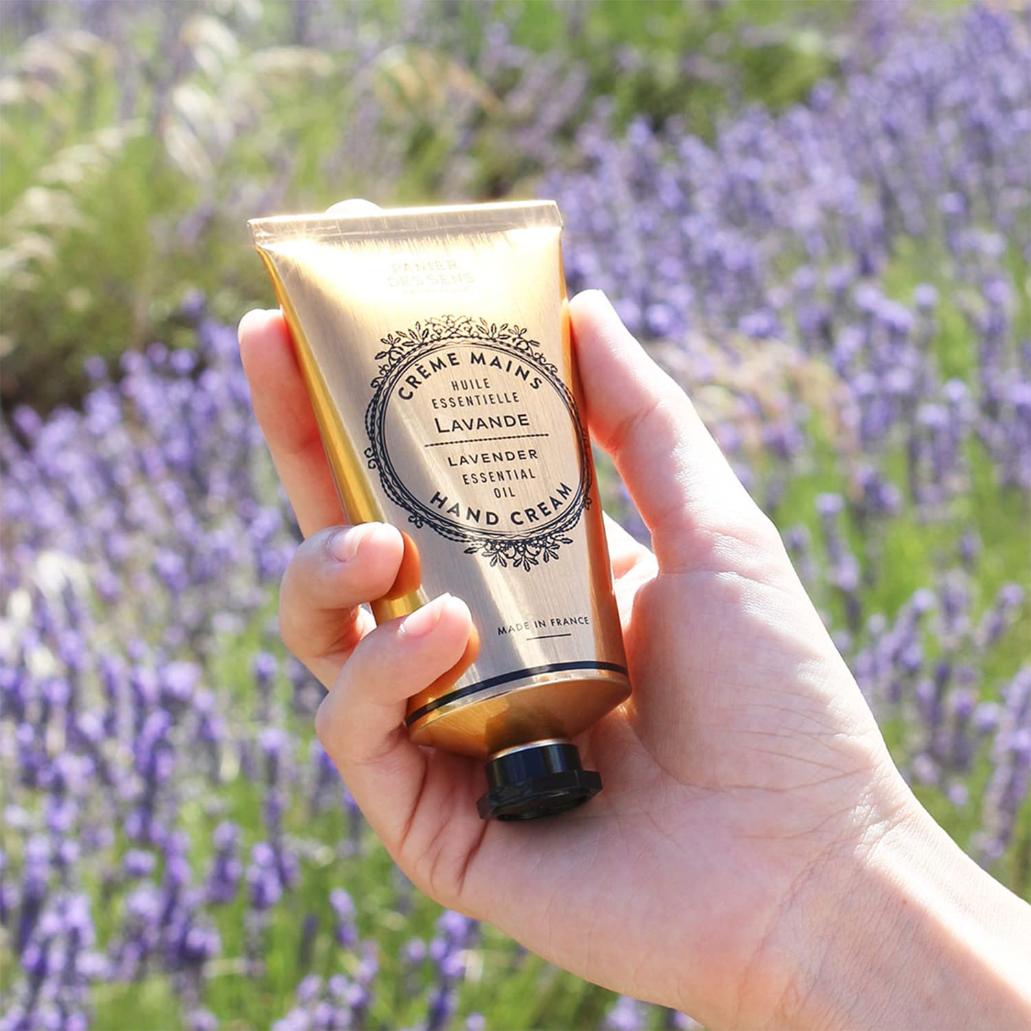 Panier des Sens Lavender Hand Cream olive oil boost supports skin softness