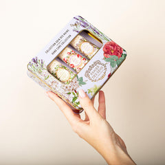 Panier des Sens mini hand cream set verbena cream, fresh lemony fragrance for travel.