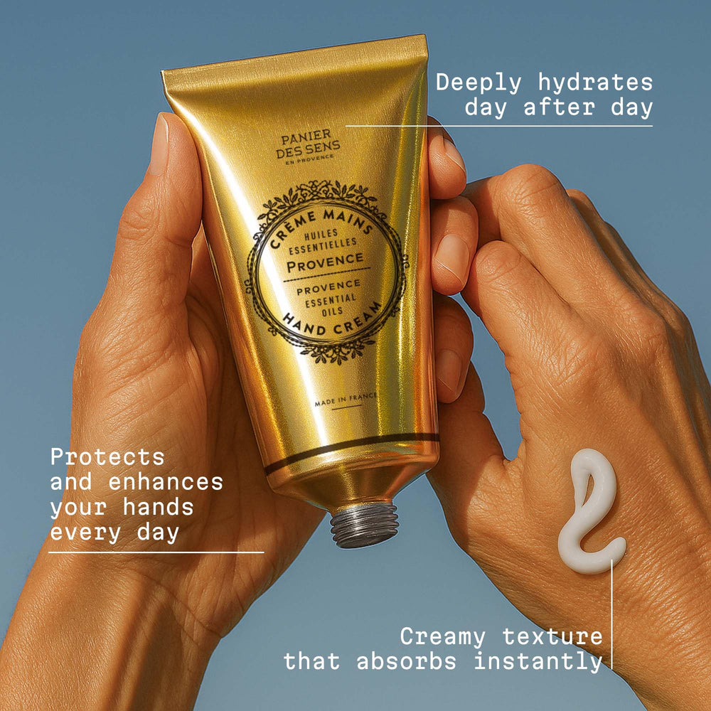 Panier des Sens Provence Hand Cream fragrance lemon and cypress for refreshing scent