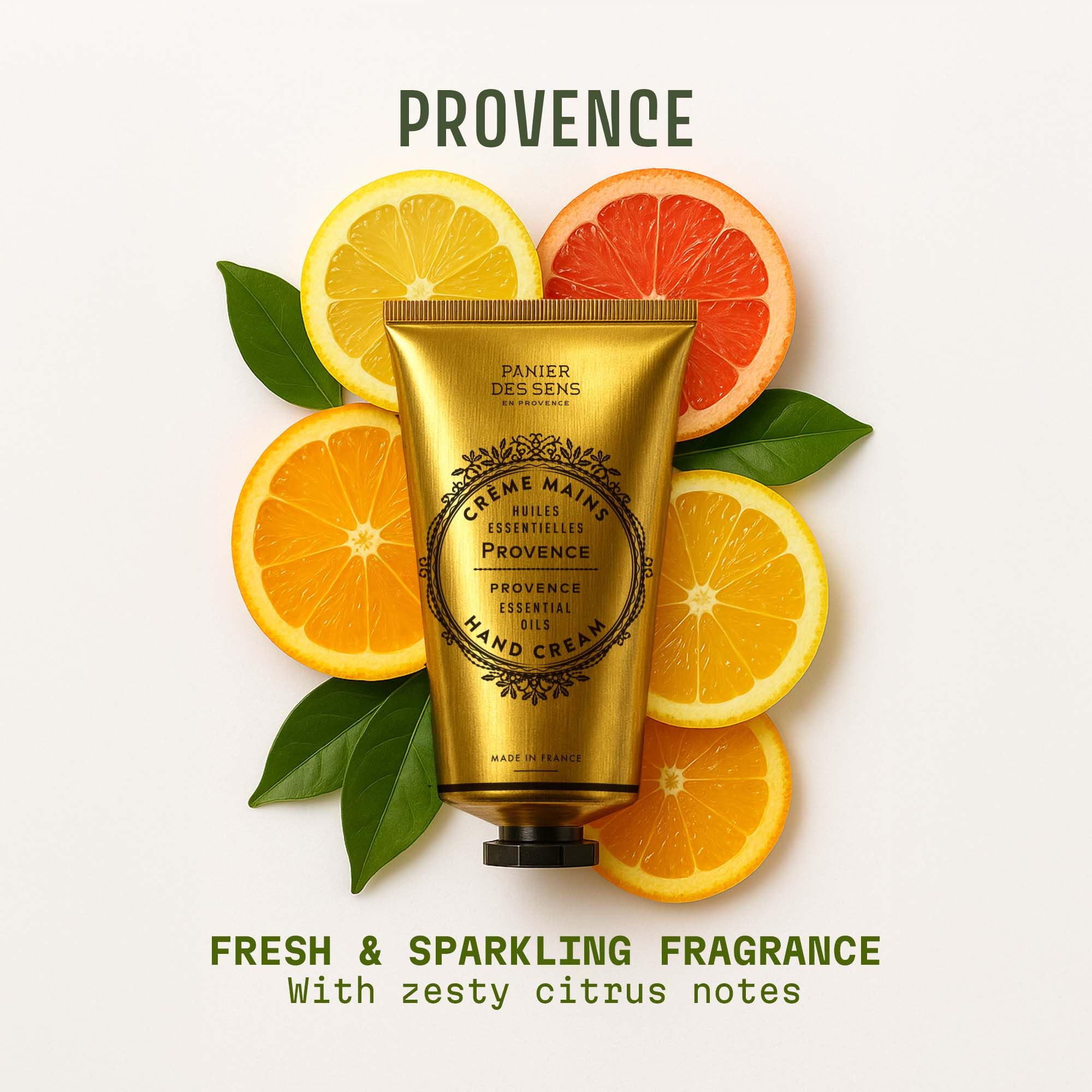 Panier des Sens Provence Hand Cream texture smooths dry skin