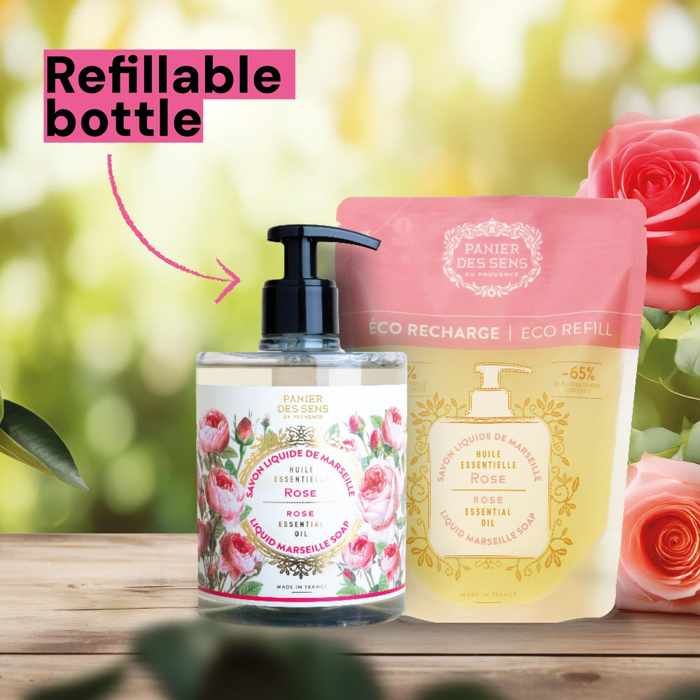 Panier des Sens rose scent evokes spring garden and calm ambiance