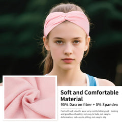Panleding light Morandi color headbands subtle palette to complement daily outfits
