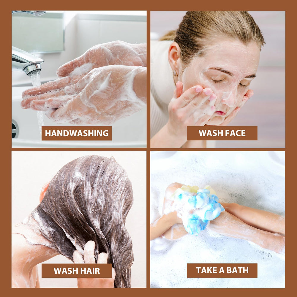 Panmall Fallopia Multiflora Shampoo Bar ingredients close-up emphasizes polygonum multiflorum and ginseng.