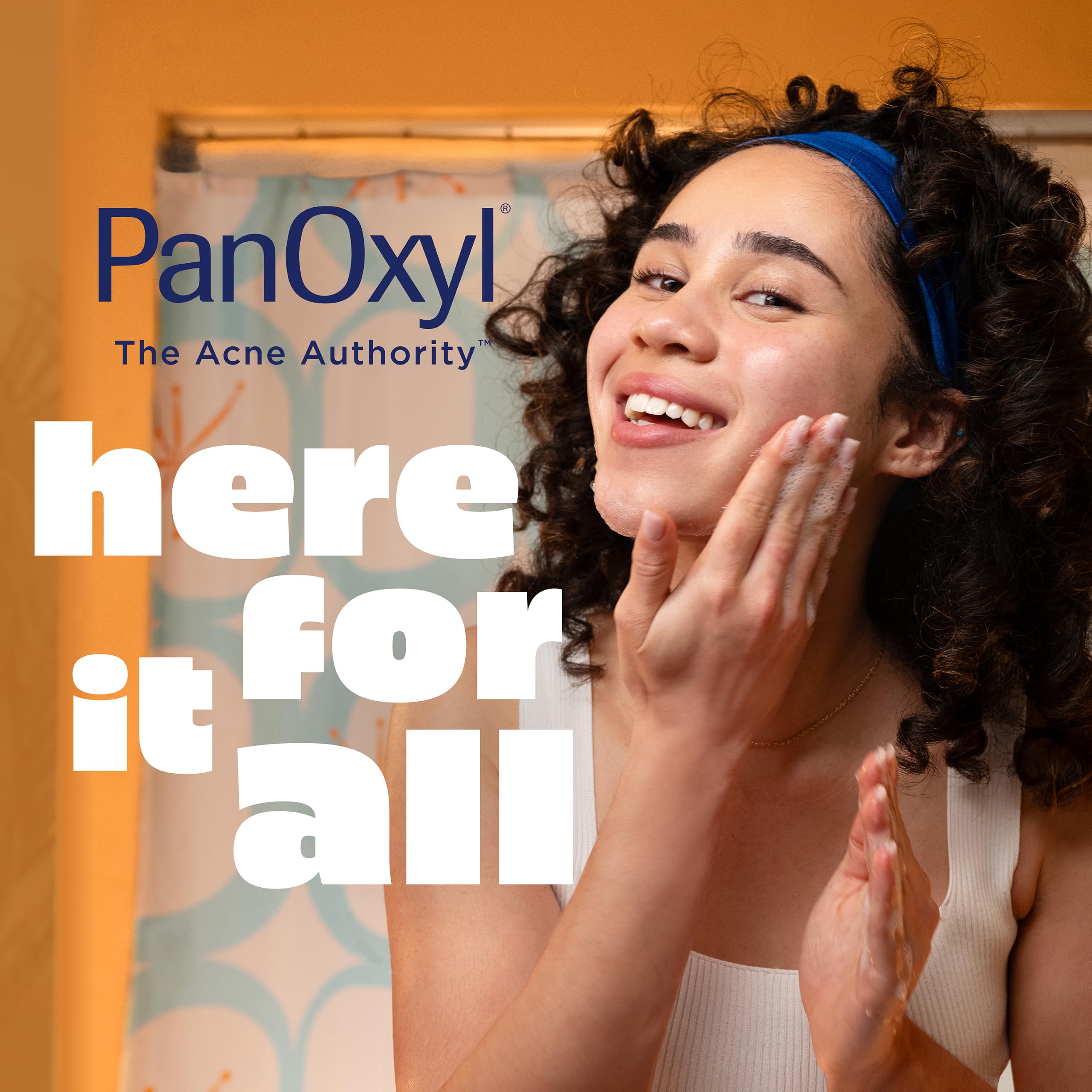 PanOxyl bottle beside aloe and witch hazel emphasizing soothing ingredient benefits