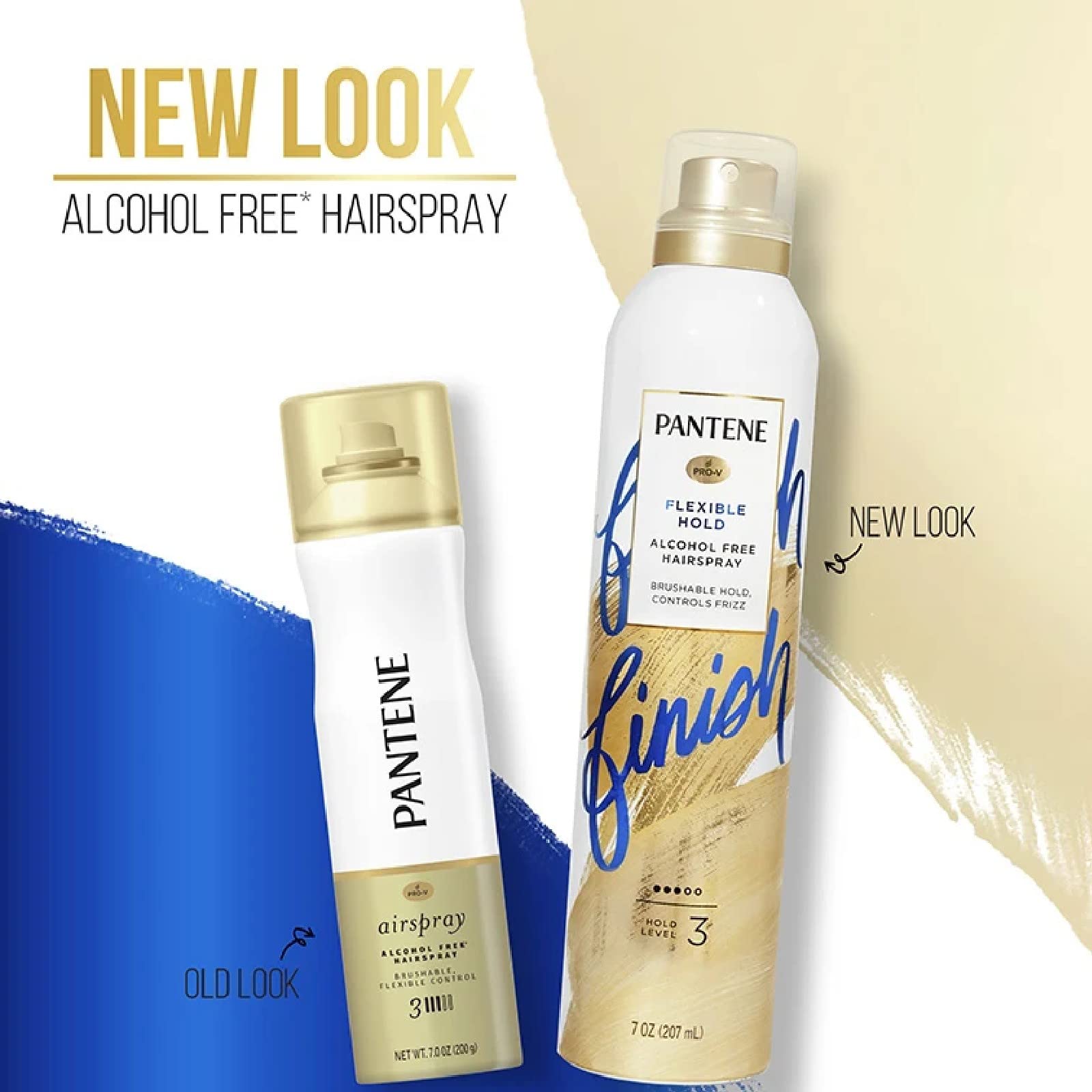 Pantene Air Spray 3 Dot two-pack packaging shown for convenient styling at home or travel.