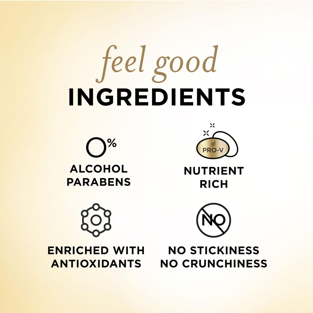 Pantene Conditioning Detangler Spray antioxidant-enriched formula supports stronger-feel hair.