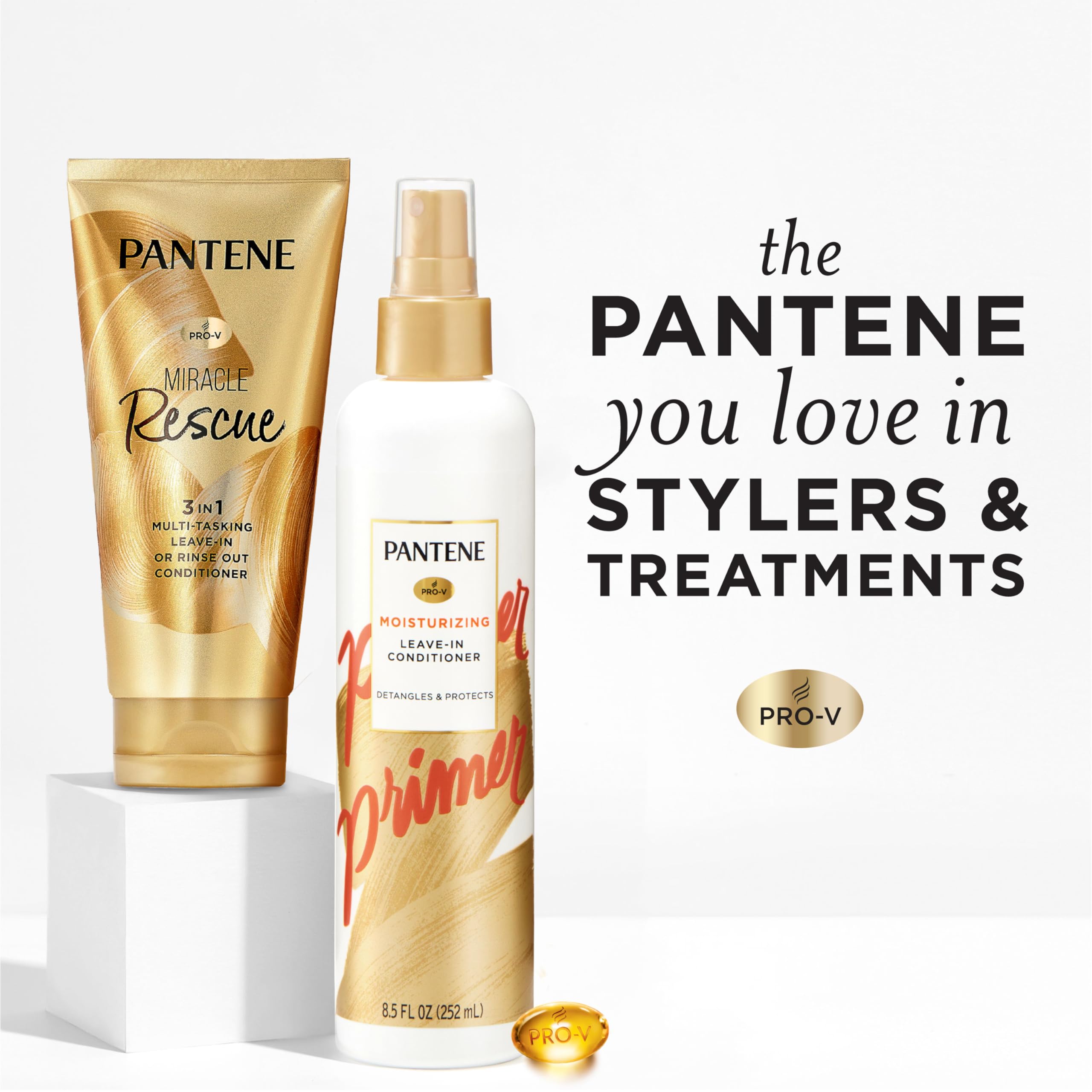 Pantene Conditioning Detangler Spray fragrance notes of berries and vanilla.