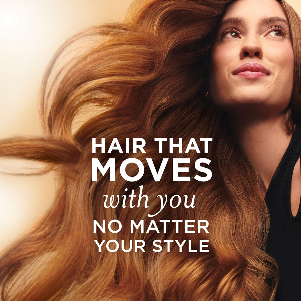 Pantene Conditioning Detangler Spray leave-in on wet hair for quick styling.