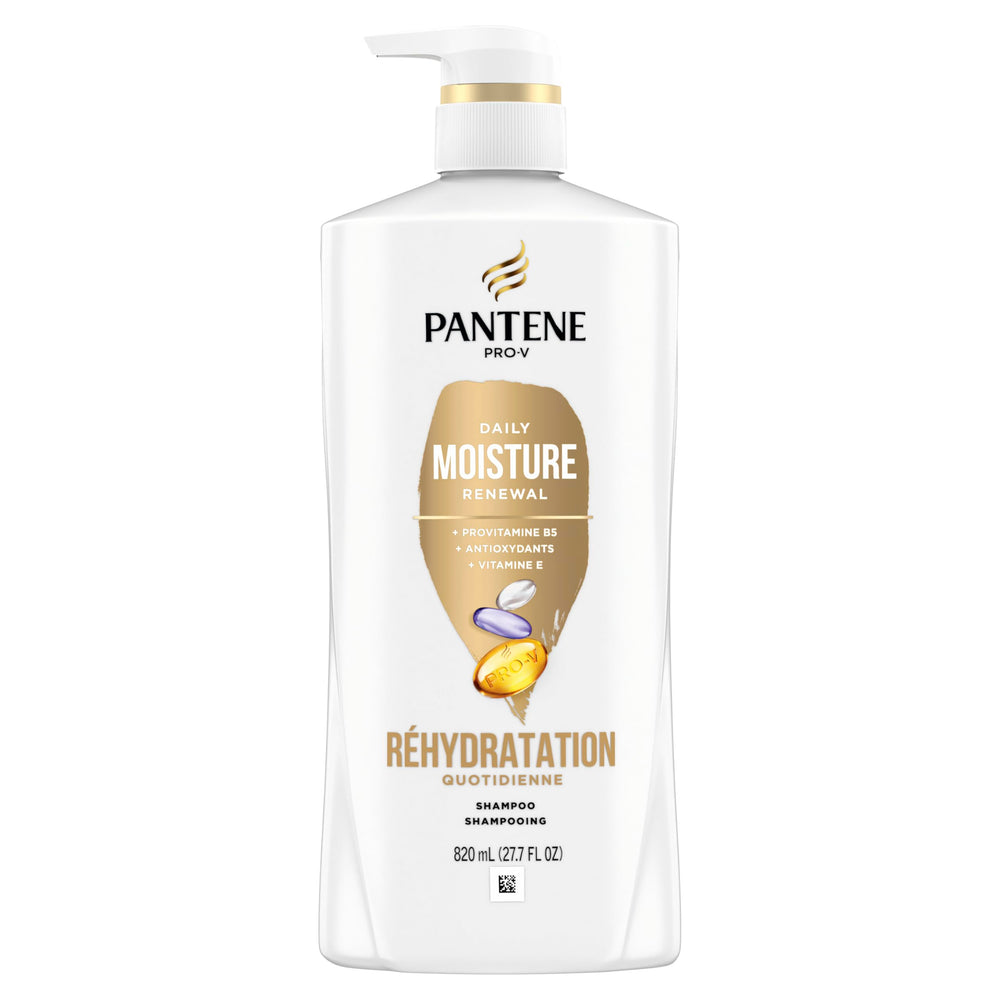 Pantene in-shower use image showing brand and effortless application benefit