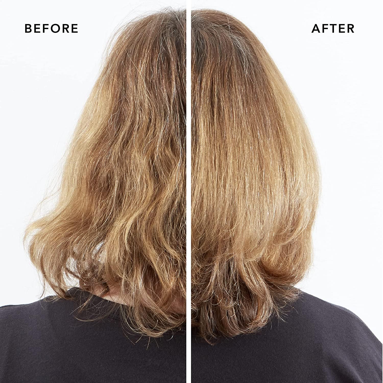 Pantene Miracle Rescue Shot ampoule being applied for targeted hair repair.