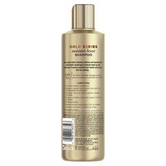 Pantene Pro-V Gold Series removes build-up close-up shows cleansing power.