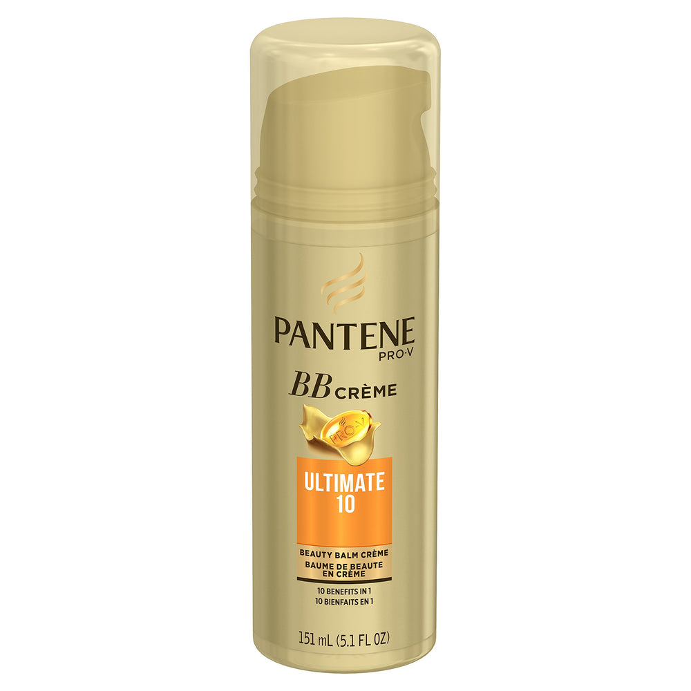 Pantene Pro-V Ultimate 10 Beauty Balm display packaging on shelf