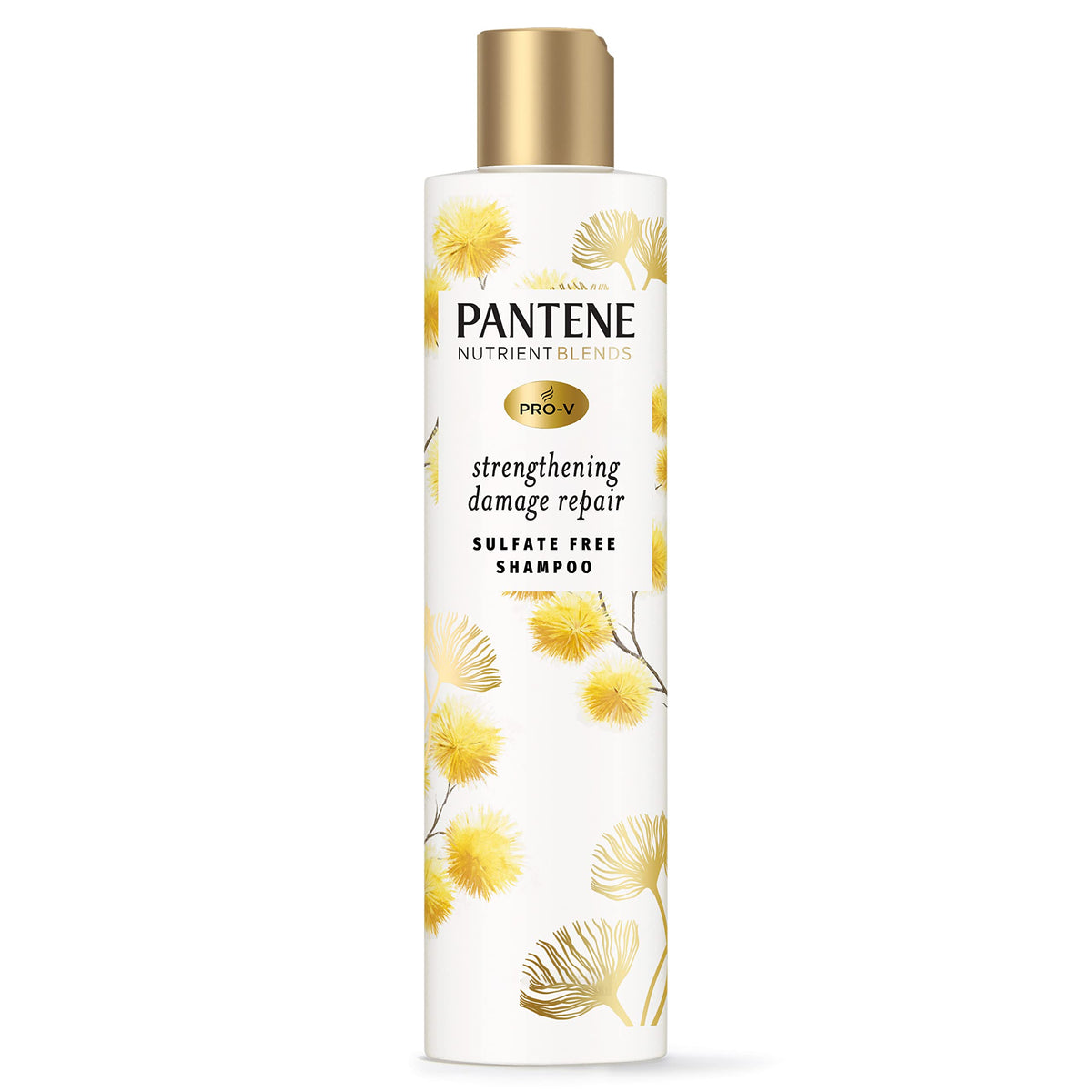 Pantene sulfate-free shampoo bottle for a gentle color-safe cleanse