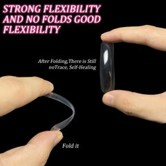 panthra natural-fit curved nails close-up shows real-nail texture.