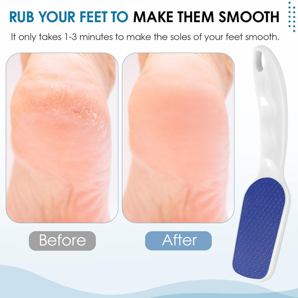 Papkolwe Nano-Glass Foot File side view highlights slim profile for easy storage.