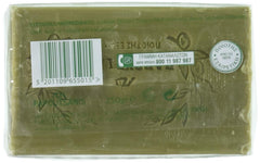 Papoutsanis Pure Greek Olive Oil Soap lather closeup shows rich foam for gentle cleansing.