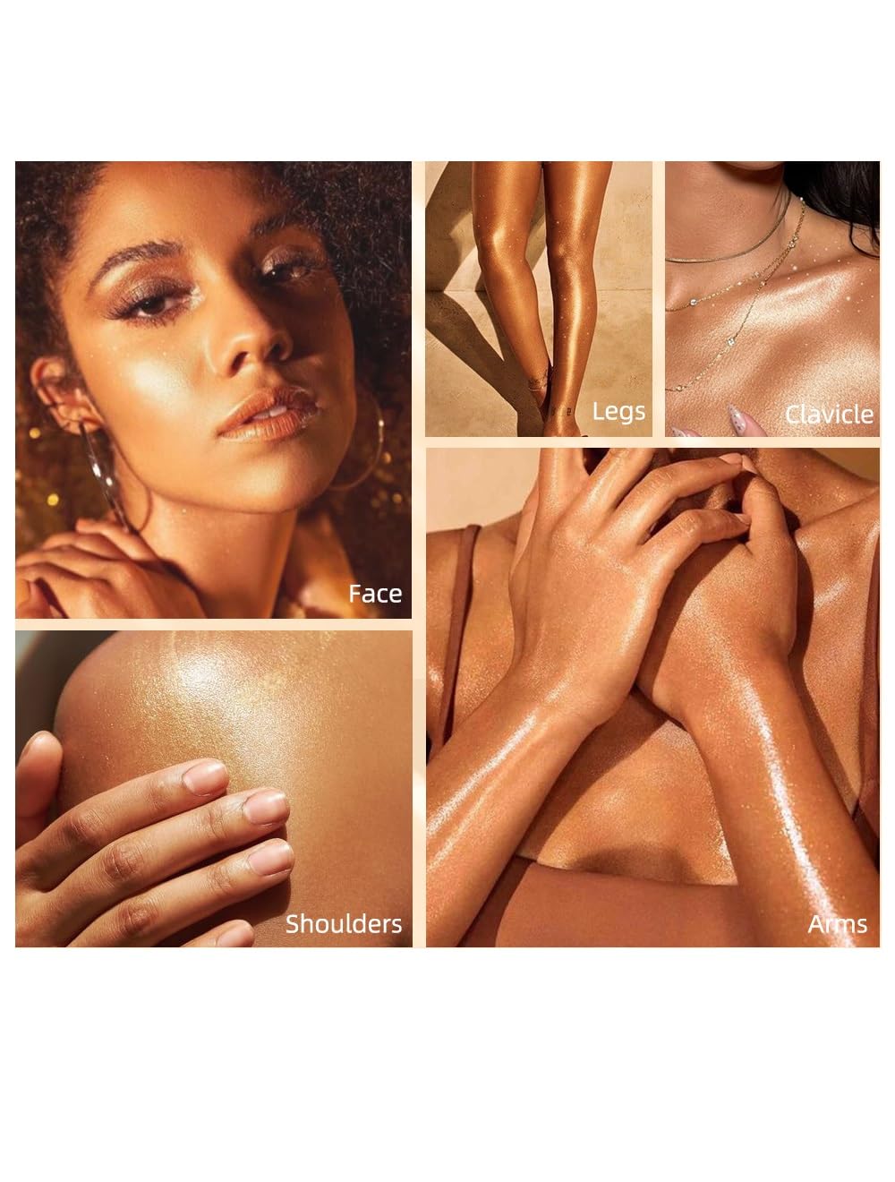 PAQIMAN Glitter Powder Highlighter fairy-pink-swirl-08 showcases Fairy Pink shade for rosy glow.