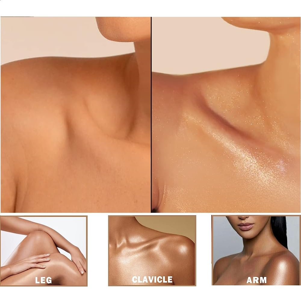 PAQIMAN Glitter Powder Highlighter precision-dap-09 supports targeted highlighting on cheekbones.