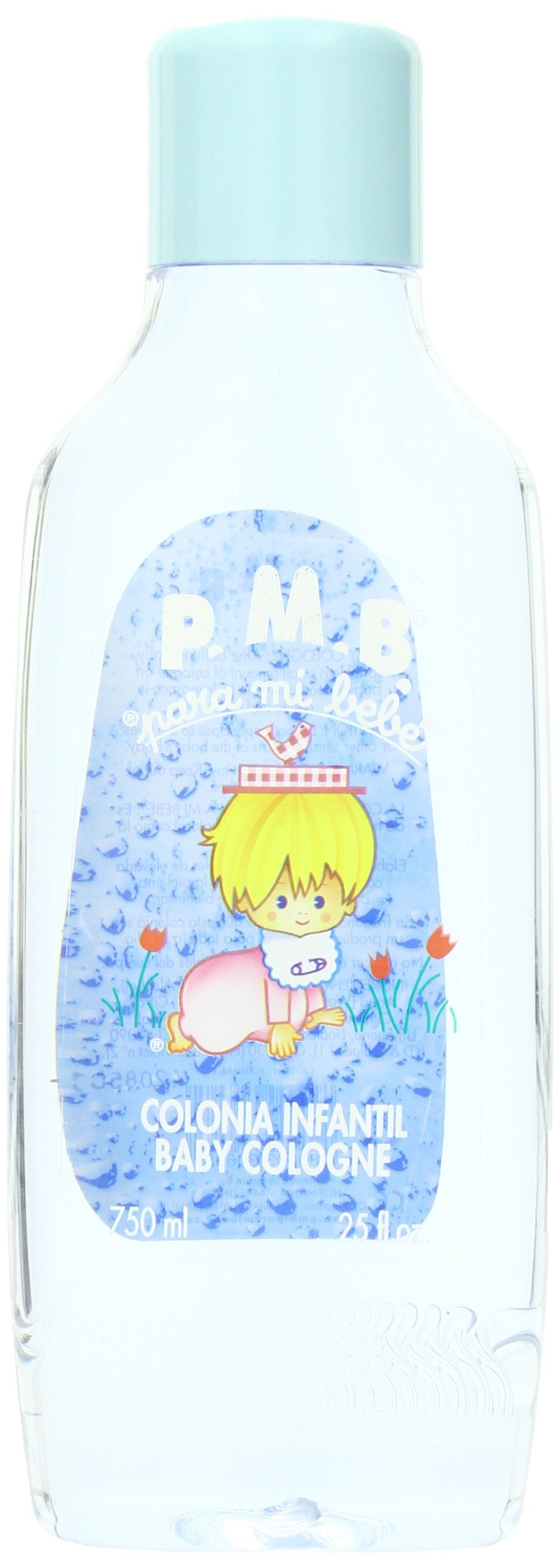 Para Mi Bebe Splash Cologne Boys bottle front for a clean, fresh scent.