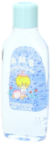 Para Mi Bebe Splash Cologne Boys close-up label shows mild original scent.