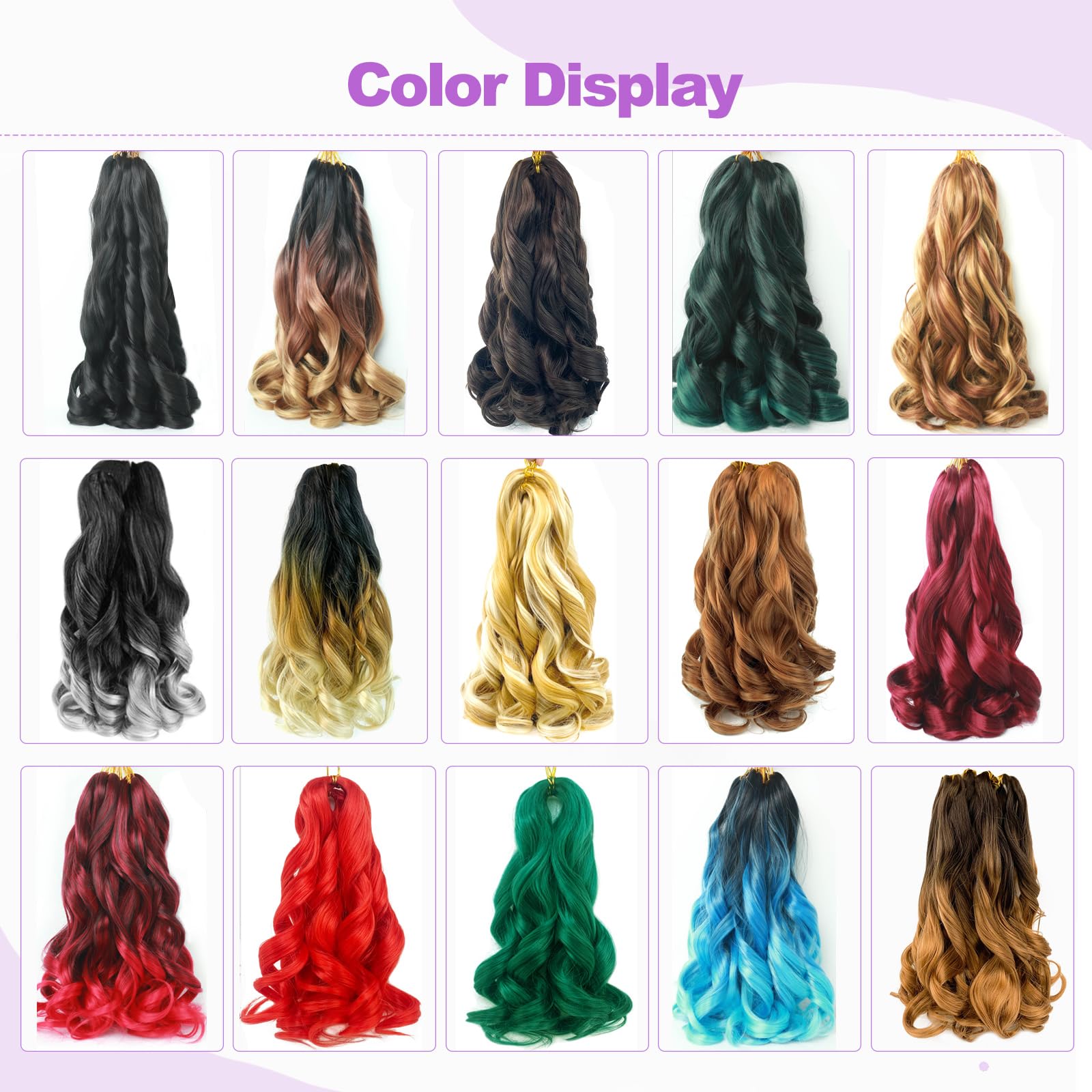 Paraglame braiding hair color 1B natural black showcasing rich shade