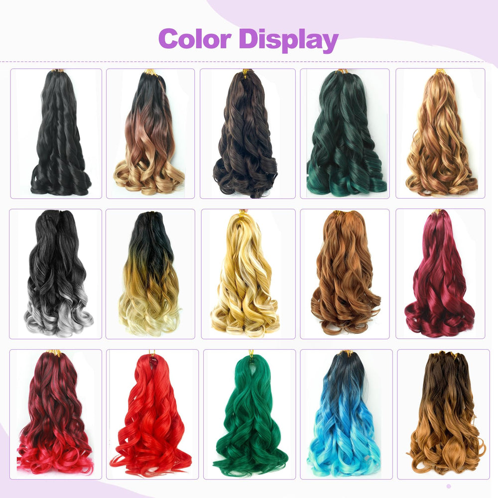 Paraglame braiding hair color 1B natural black showcasing rich shade