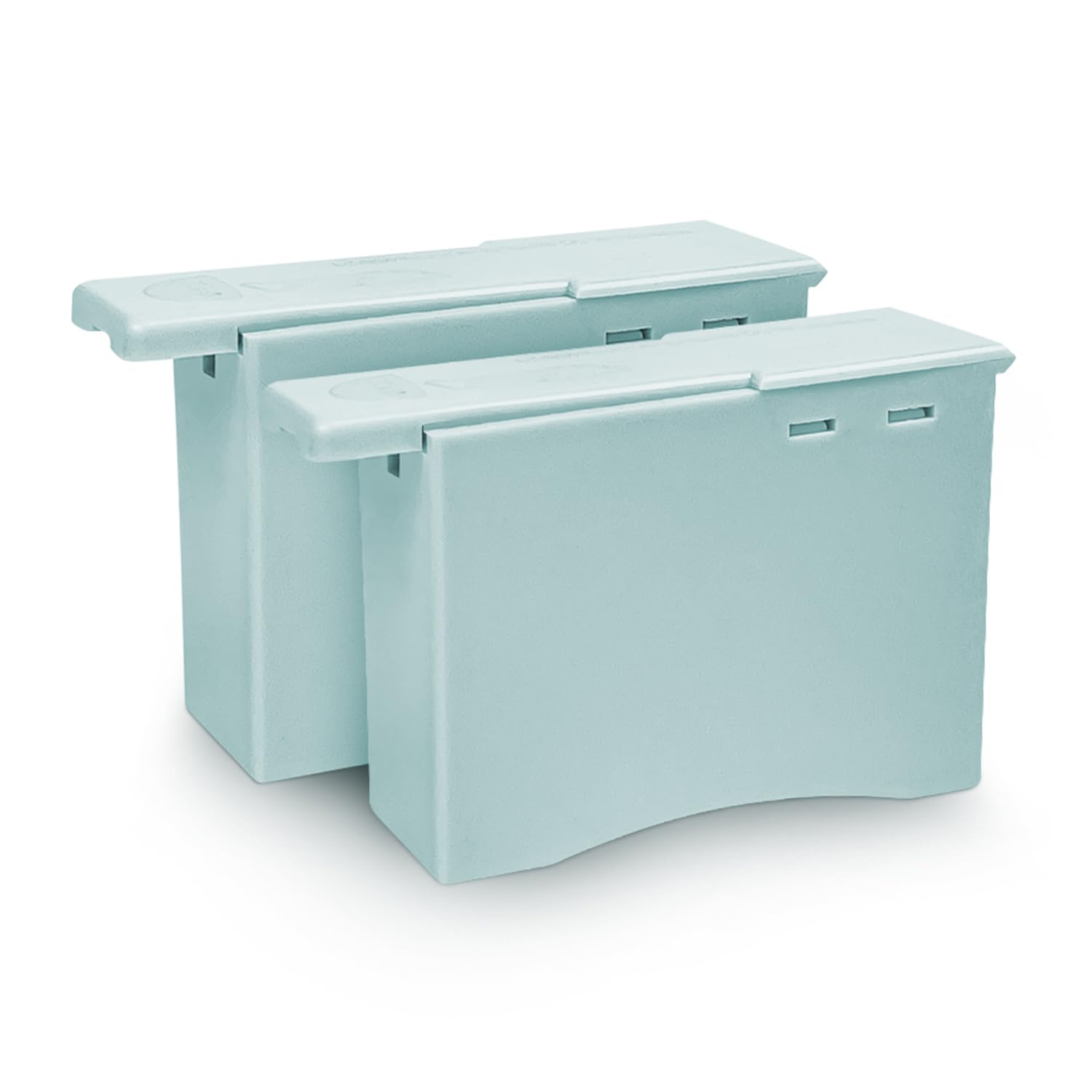 Paragon Mount Dermaplane Blade Remover Box 2-Pack front view for organized blade storage and disposal