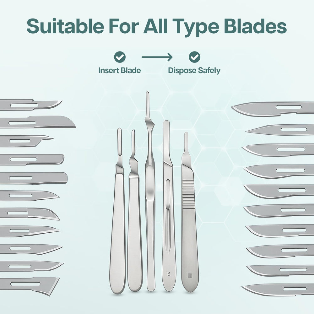 Paragon Mount Dermaplane Blade Remover Box shows durable BPA-free plastic construction for professional use