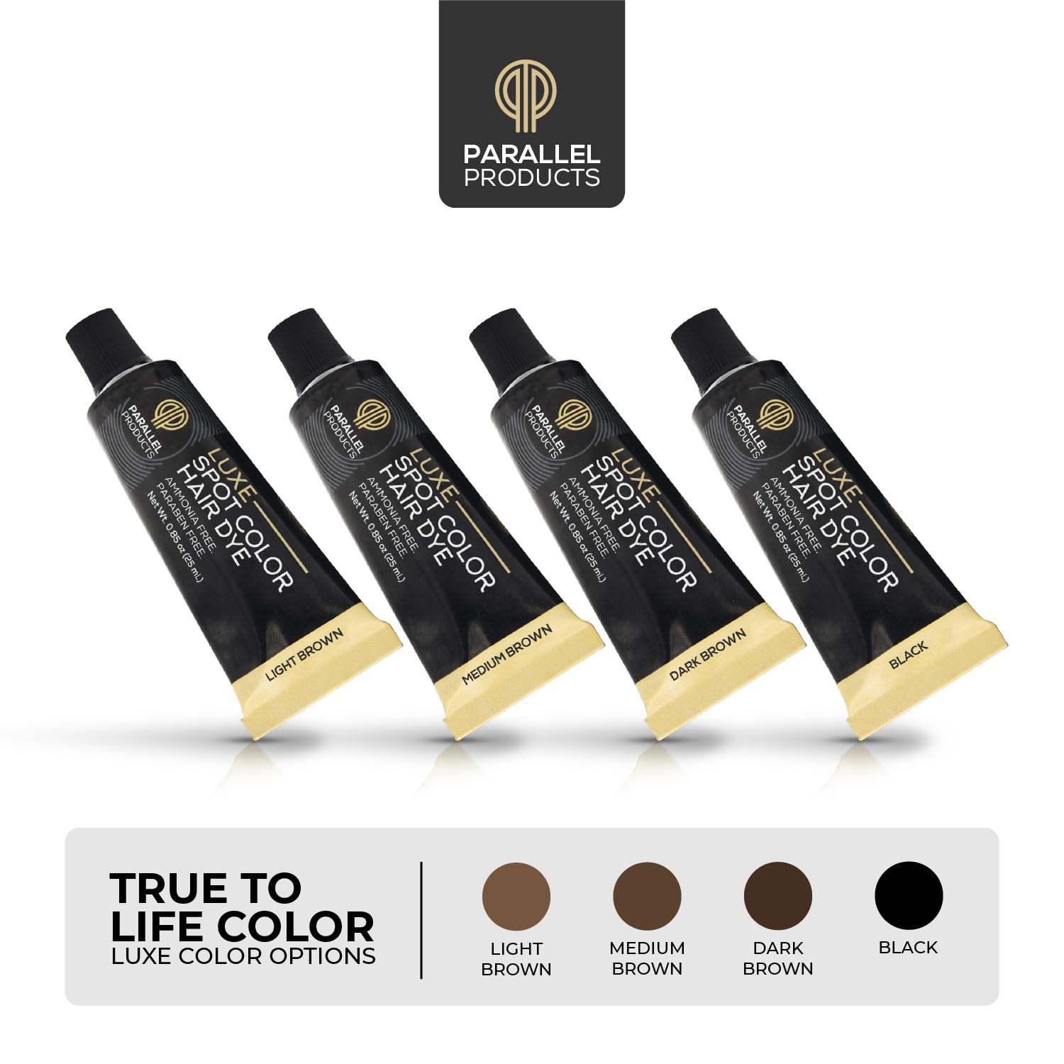 Parallel Products Mixing bowl helps blend color and developer for smooth application