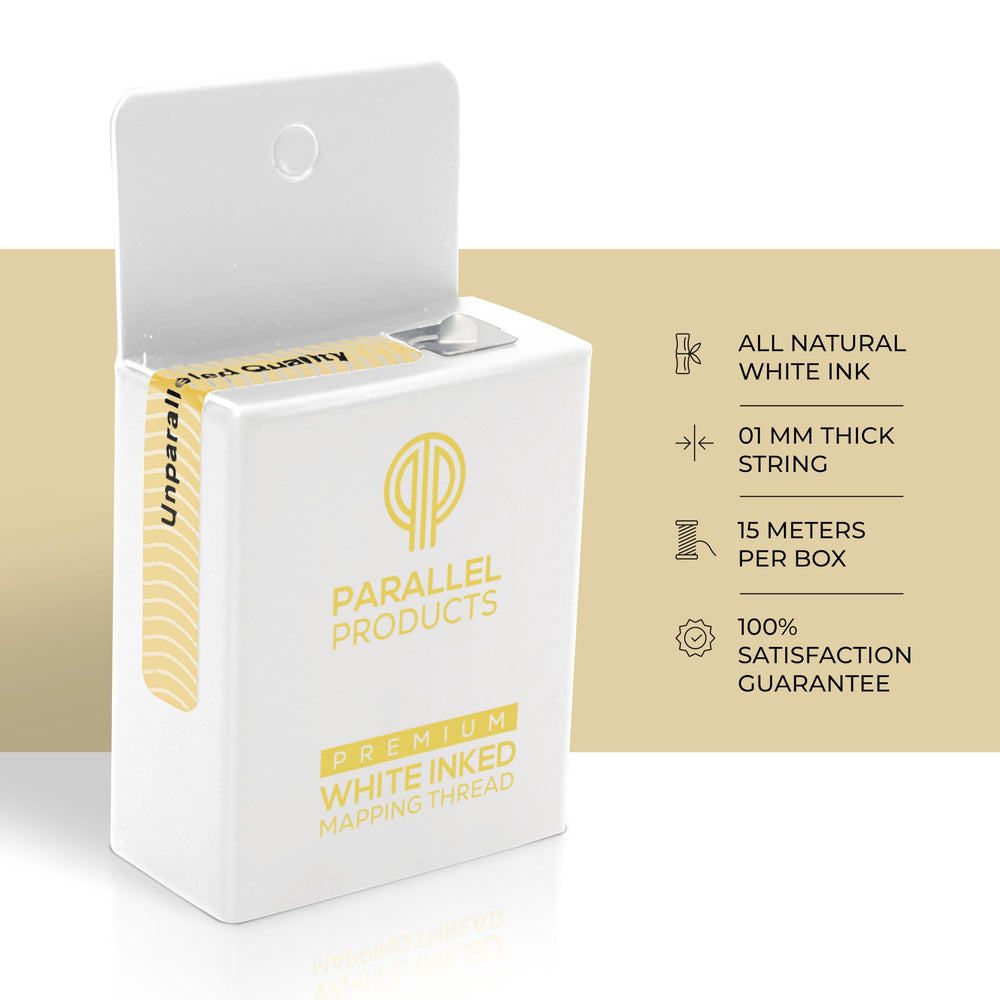 Parallel Products 1mm-thick mapping string delivers crisp, precise brow lines