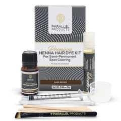 Parallel Products spot color henna kit 5g dye for precise root touch-ups.