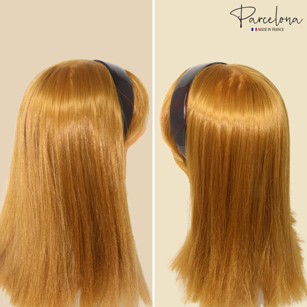 Diadema Parcelona estilo francés en empaque regalo para almacenamiento.
