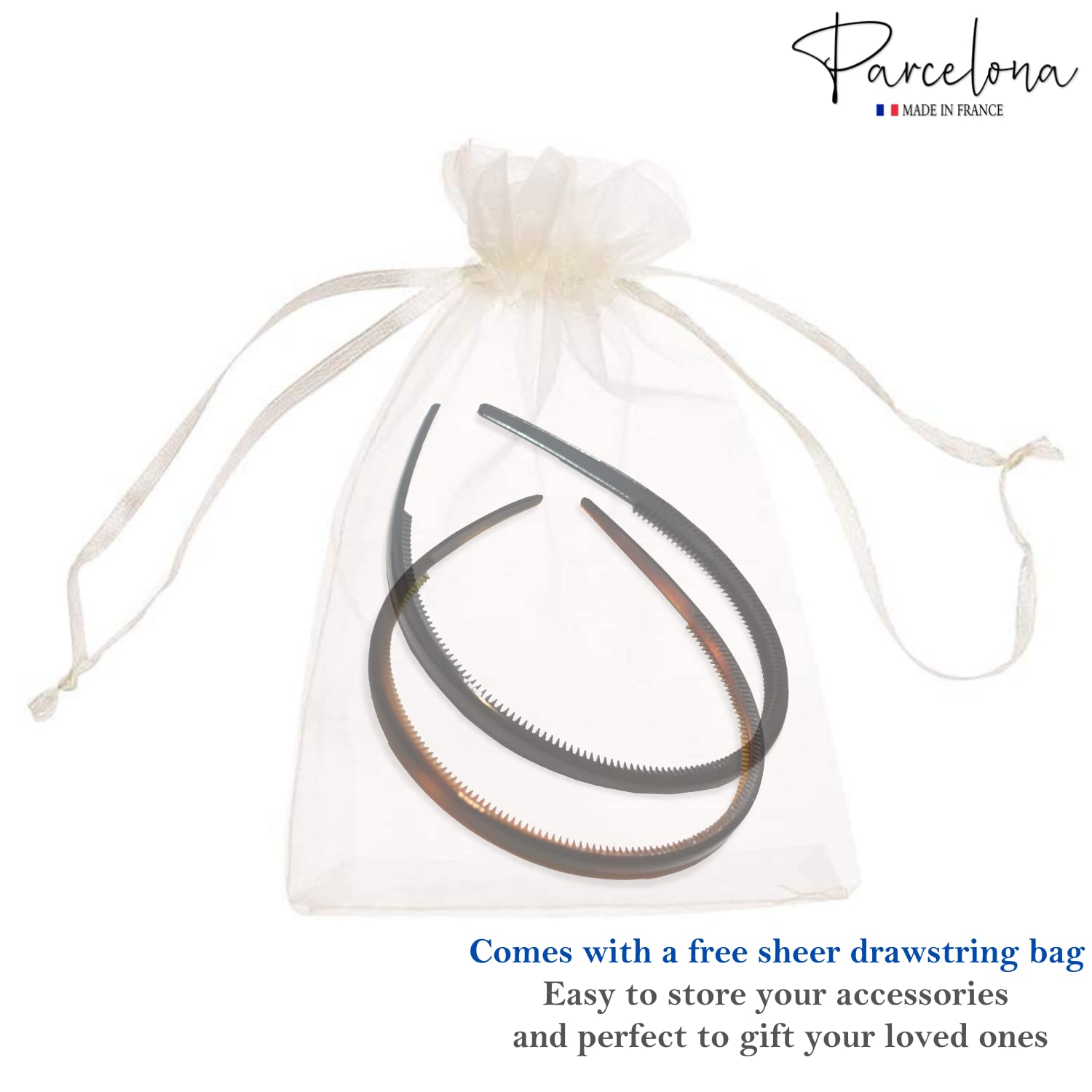 Parcelona headband ideal for everyday, workouts, and outdoor use.