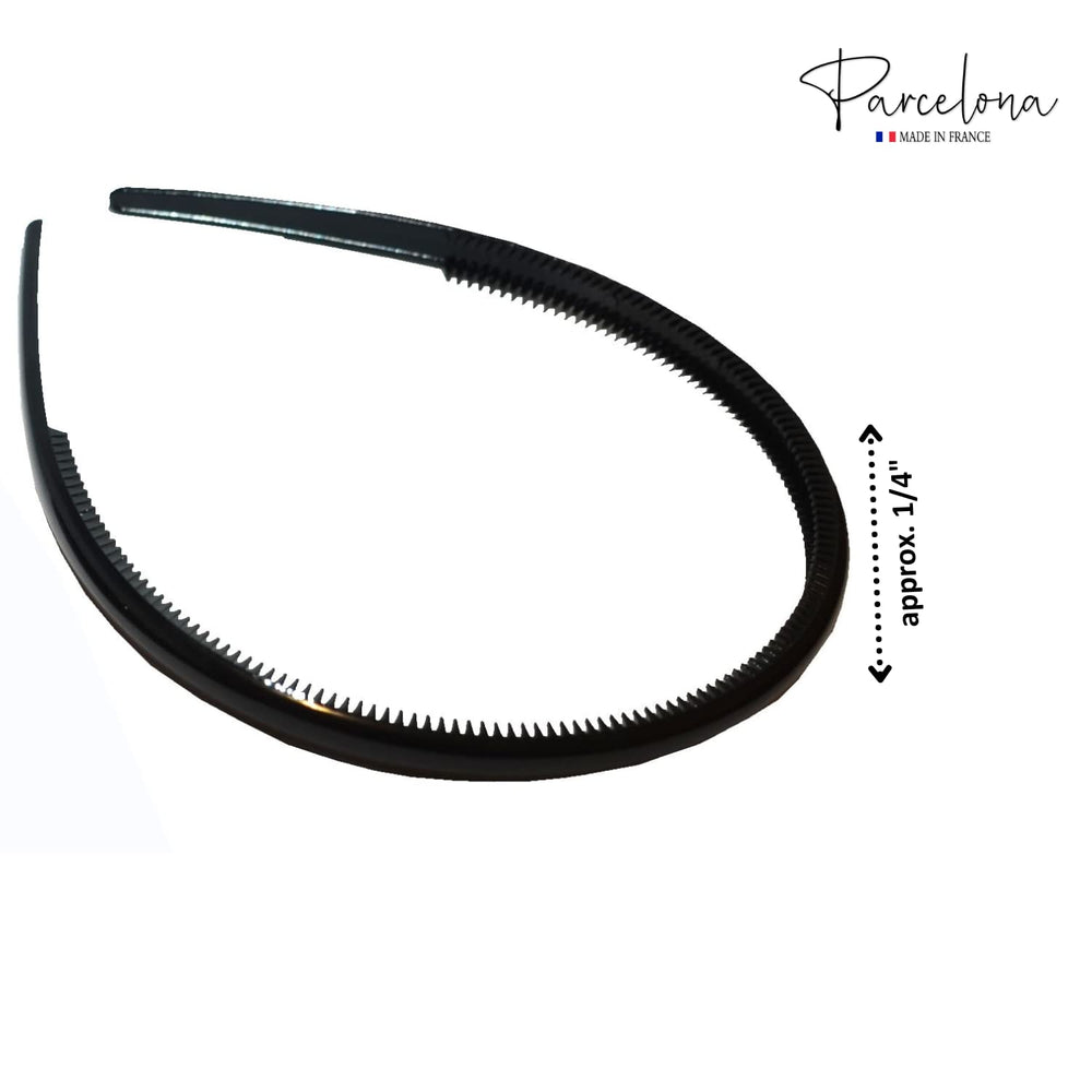 Parcelona headband tortoise-shell design complements many outfits.