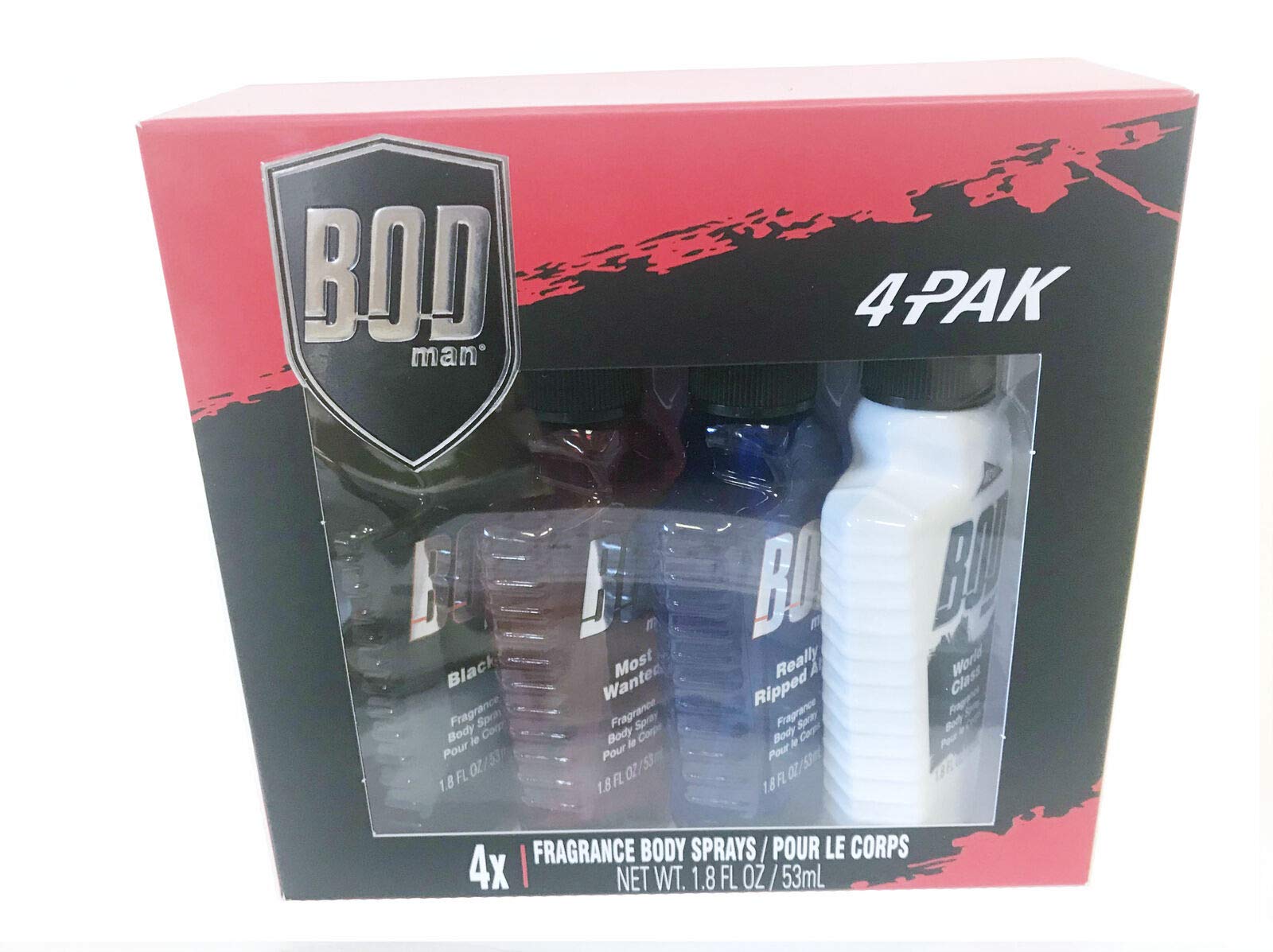 Parfums De Coeur BOD Man Black fragrance spray for confident daytime wear