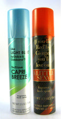 Parfums De Coeur Designer Imposters bundle bottles for Capri Breeze and A Little Sexy, daily wear options.